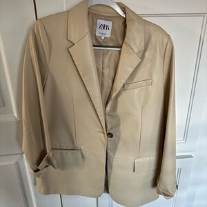 Zara Light Tan Jacket